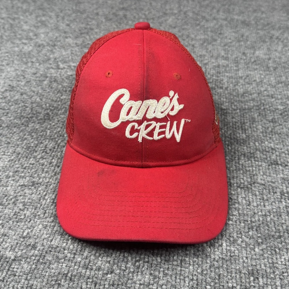 Raising Canes Hat‎ Cap Snap Back Employee Crew Uniform Chicken Fingers One Love